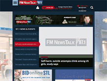 Tablet Screenshot of 971talk.com